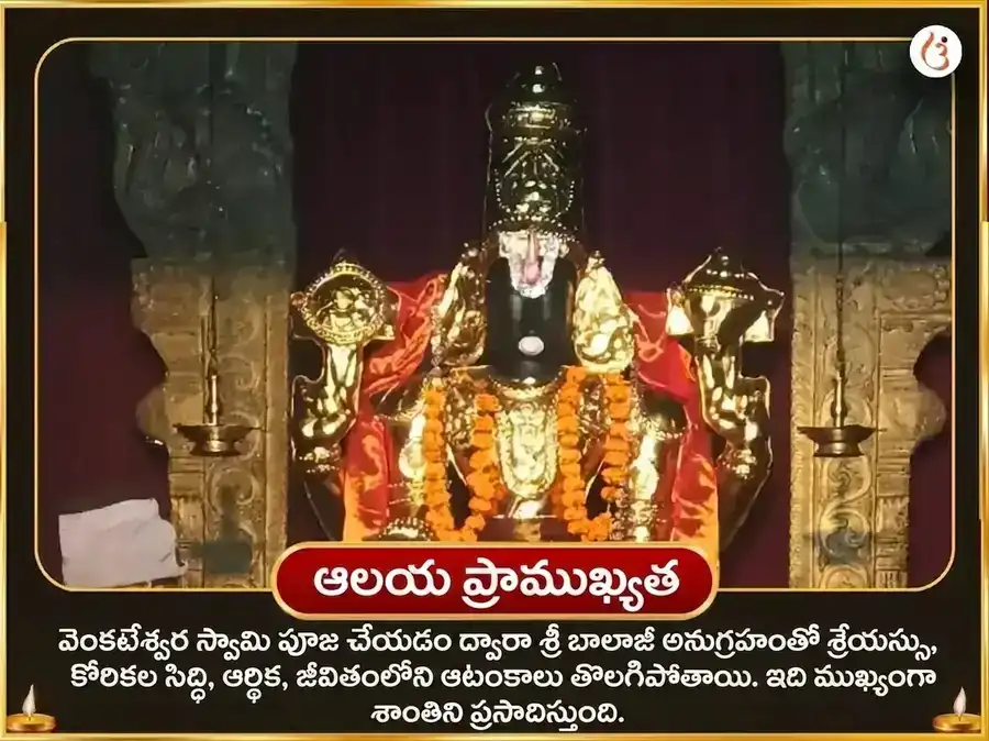 వేంకటేశ్వర అష్టోత్తర శతనామ పాఠ సహిత 108 స్వర్ణ కమల అర్చన puja gallery 4