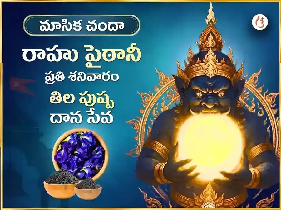 రాహు పైఠానీ మందిర్ సాప్తాహిక (వారపు) సేవ తిల్ & పుష్ప దానం puja image 1