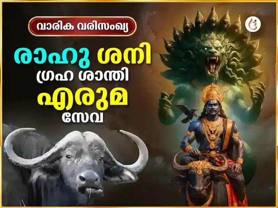 ശനിവാർ വിശേഷ് രാഹു ശനി ഗ്രഹ ശാന്തി പ്രതിവാര മഹിഷ സേവ puja image 1