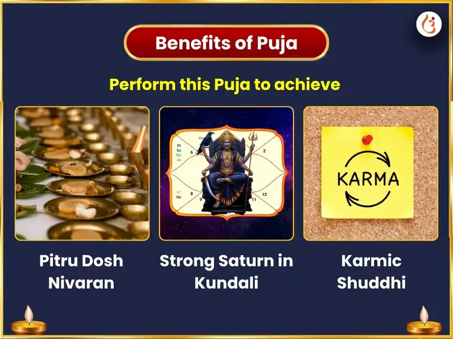 Shani Jayanti Vishesh 19,000 Shani Beej Mantra Jaap Shait Pitru Moksh Prapti & Crow Seva puja gallery 1