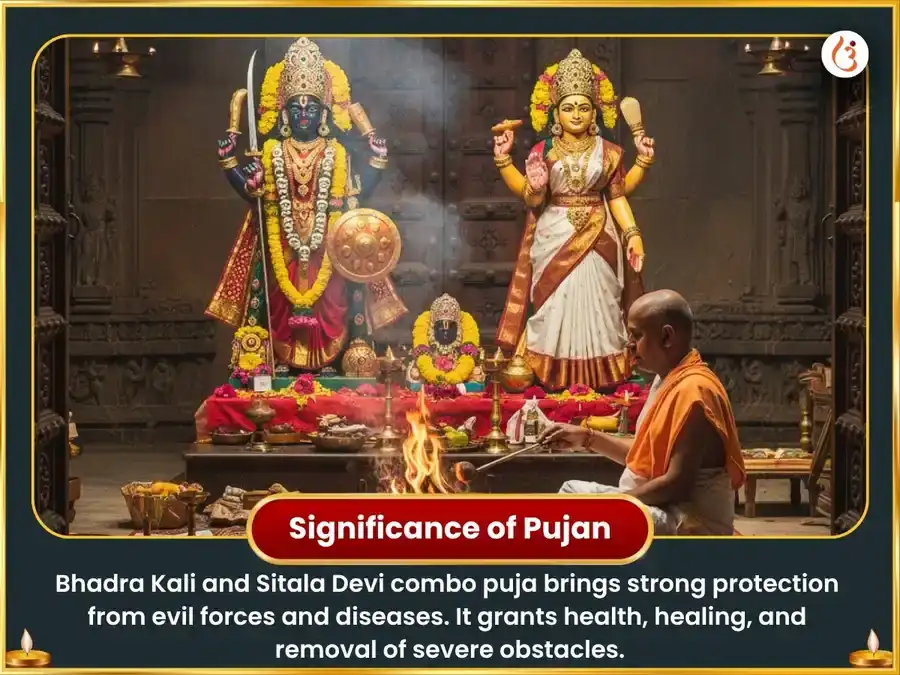 Bhadra Maas Durgashtami Vishesh Olai Chandi & Shitala Mata Sampurna Rog Badha Vinashak Kaal Ratri Maha Tantra Havan Anusthan puja gallery 5
