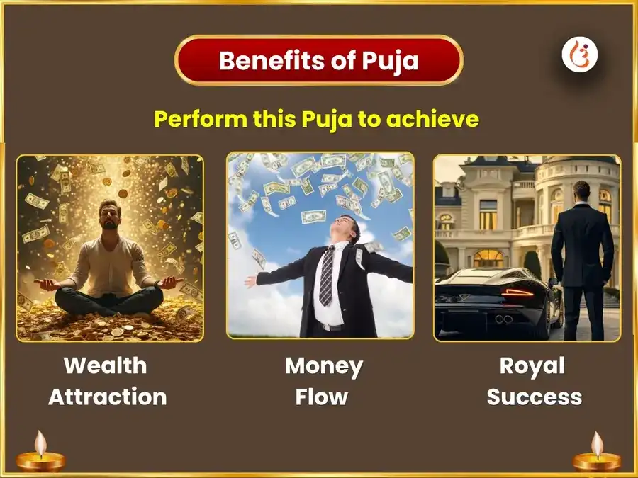 Guru Pradosh Vrat Vishesh 5100 Shree Gaj Lakshmi Beej Mantra Jaap sahit Gaj Murti Chadava & Gajendra Moksha Path puja gallery 1