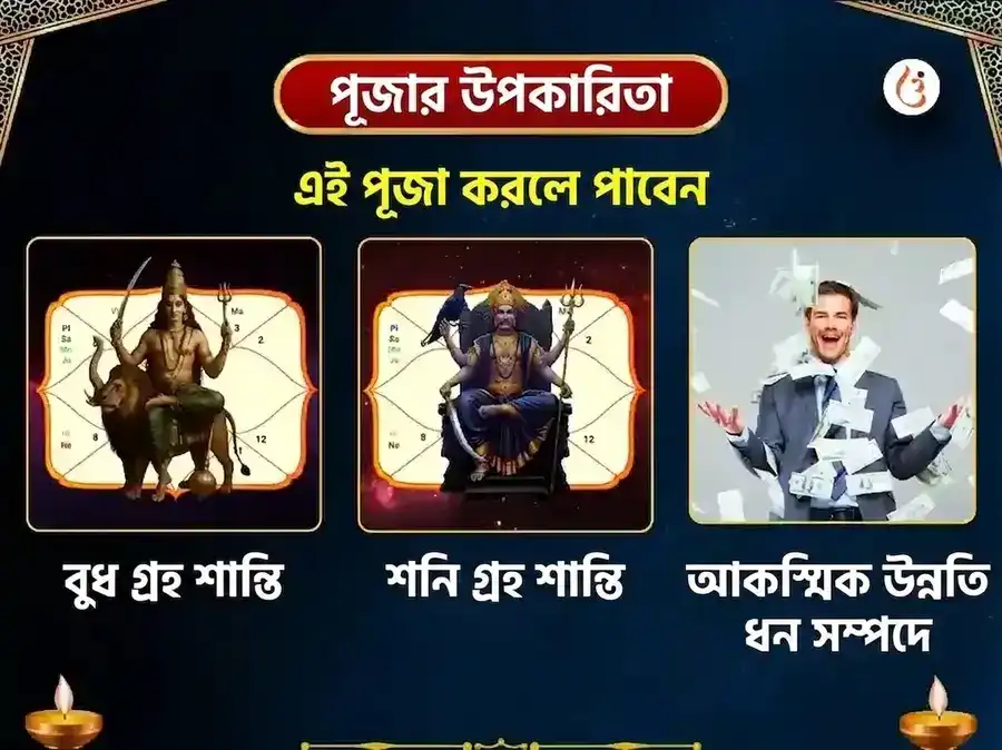 বুধ শনি মার্গী 500 বছরের গ্রহ শান্তি জ্যাকপট মহাপূজা puja gallery 1
