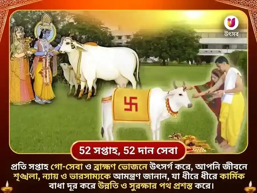 গুরুবার হরিদ্বার গঙ্গা ঘাটে সাপ্তাহিক গো সেবা ও ব্রাহ্মণ ভোজন puja gallery 2