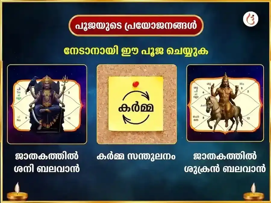 ശുക്ര ശനി സംയുക്ത ഗ്രഹ ശാന്തി മഹാപൂജ puja gallery 1