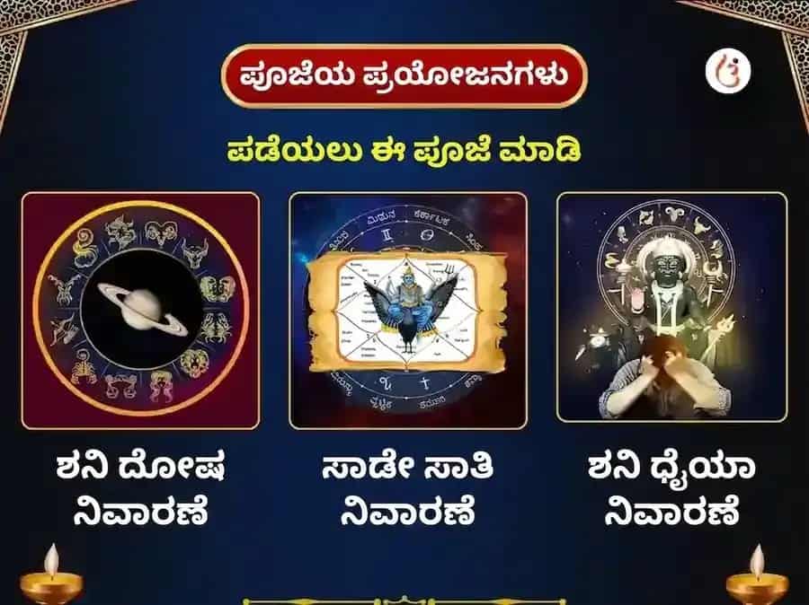 ಶನಿವಾರ ವಿಶೇಷ ಶನಿ ಗ್ರಹ ಶಾಂತಿ ವಾರದ ತೈಲ ಮತ್ತು ಎಳ್ಳು ದಾನ ಸೇವೆ puja gallery 1