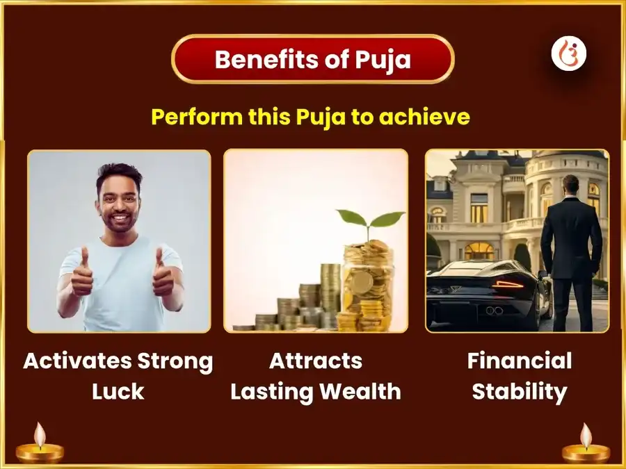  Shri Gaj-Gamini Gaja Laxmi Raj Yog Prapti Shri Yantra Abhishek & 5,100 Beej Mantra Jaap puja gallery 1