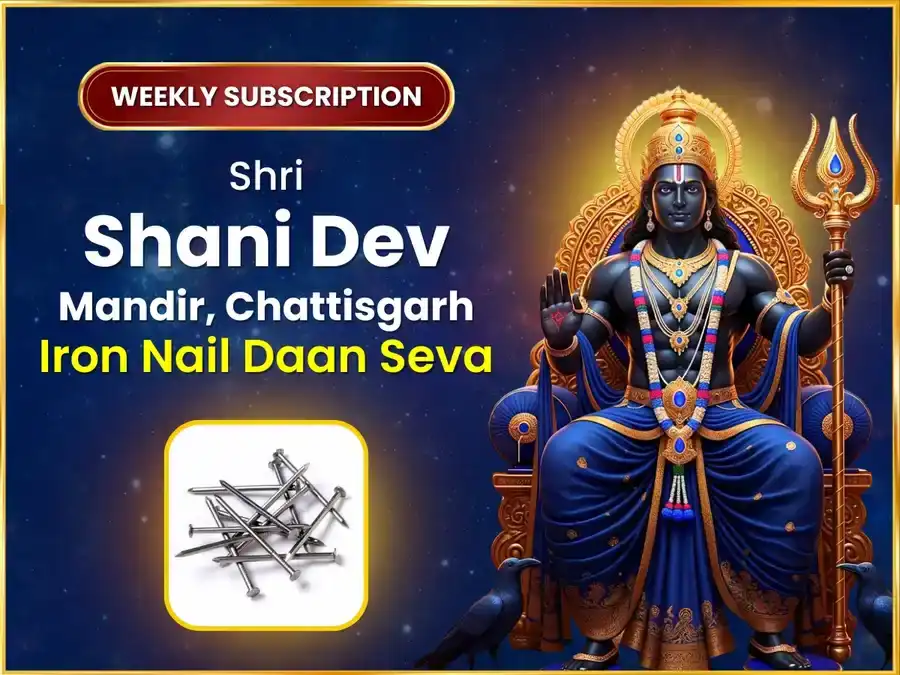 Shanivar Visesh Weekly Shani Iron Nail Daan Seva puja image 1