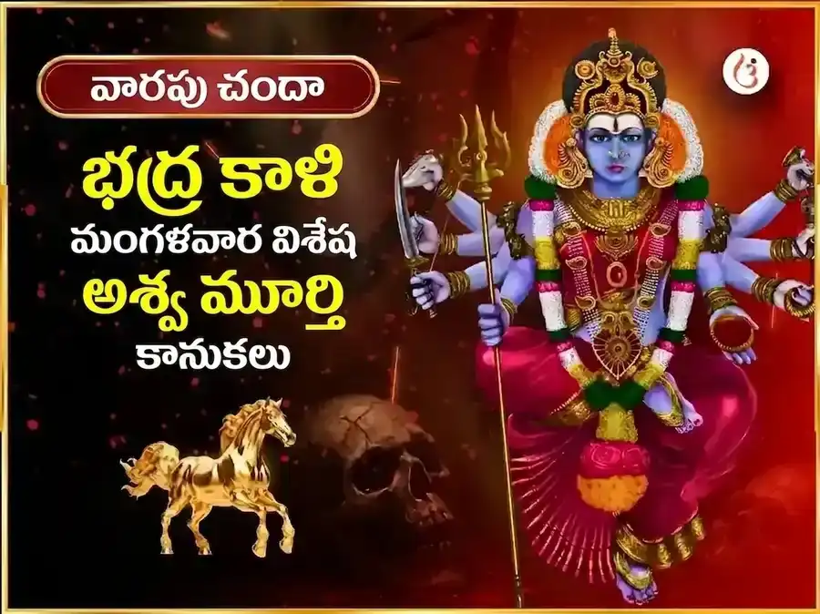 మంగళవార విశేష భద్రకాళి మందిరం కాశీ వారపు దాన సేవ puja image 1