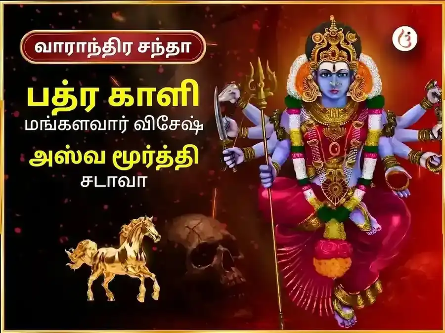 மங்களவார் விசேஷ பத்ரகாளி மந்திர் காசி வாராந்திர தான சேவா puja image 1