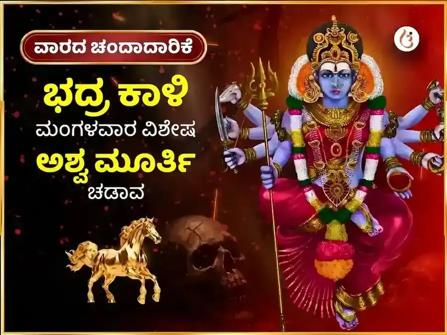 ಮಂಗಳವಾರ ವಿಶೇಷ ಭದ್ರಕಾಳಿ ಮಂದಿರ ಕಾಶಿ ವಾರದ ದಾನ ಸೇವೆ puja image 1