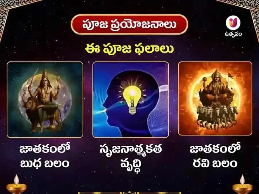 బుధ ఆదిత్య రాజ యోగ ప్రాప్తి నవగ్రహ శని మహా పూజ puja gallery 1