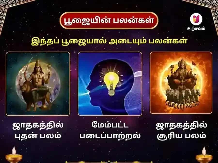 புத ஆதித்ய ராஜ யோக பிராப்தி நவக்கிரக சனி மகா பூஜை puja gallery 1