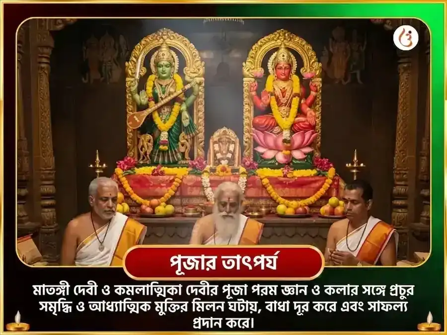 শ্রী কমলাত্মিকা মাতঙ্গী সংযুক্ত বীজ মন্ত্র জপ ও हवन puja gallery 5