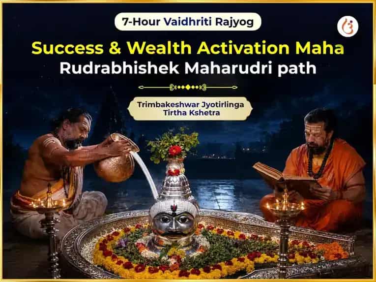 7-Hour Vaidhriti Rajyog Success & Wealth Activation Maha Rudrabhishek Maha Rudri path puja image 1