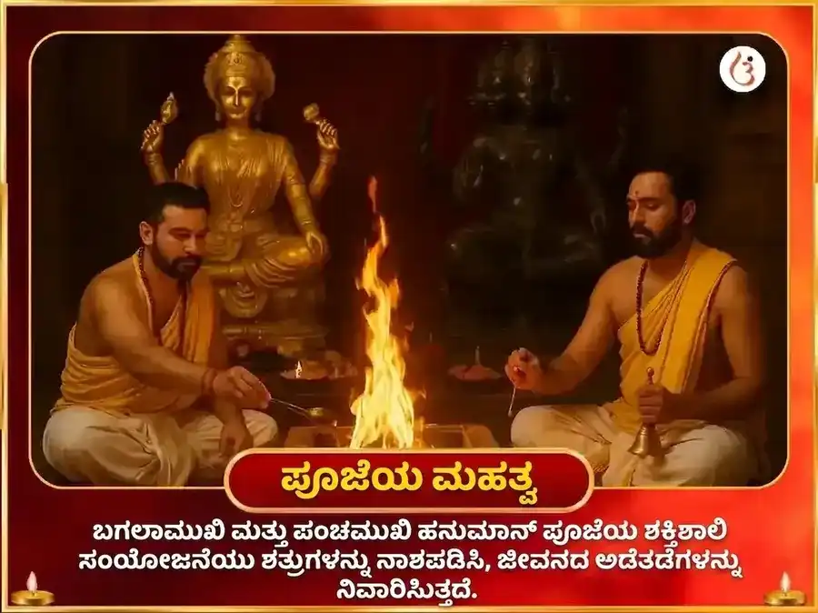ಮಾ ಬಗಲಾಮುಖಿ ಪಂಚಮುಖಿ ಹನುಮಾನ್ ಸಂಯುಕ್ತ ಕುಂಕುಮ ಹಳದಿ ತಂತ್ರಯುಕ್ತ ಮಹಾ ಹವನ puja gallery 5