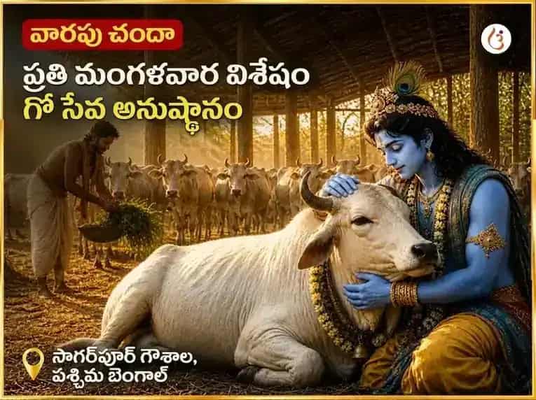 మంగళవార విశేష వారపు గౌ సేవా అనుష్ఠానం puja image 1