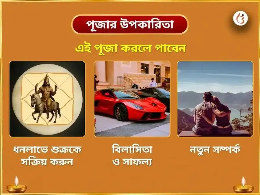  6000 শুক্র মূল মন্ত্র জপ ত্রি-নক্ষত্র শুক্র সিদ্ধি অনুষ্ঠান ও 6 রসগোল্লা ভোগ অর্পণ  puja gallery 1