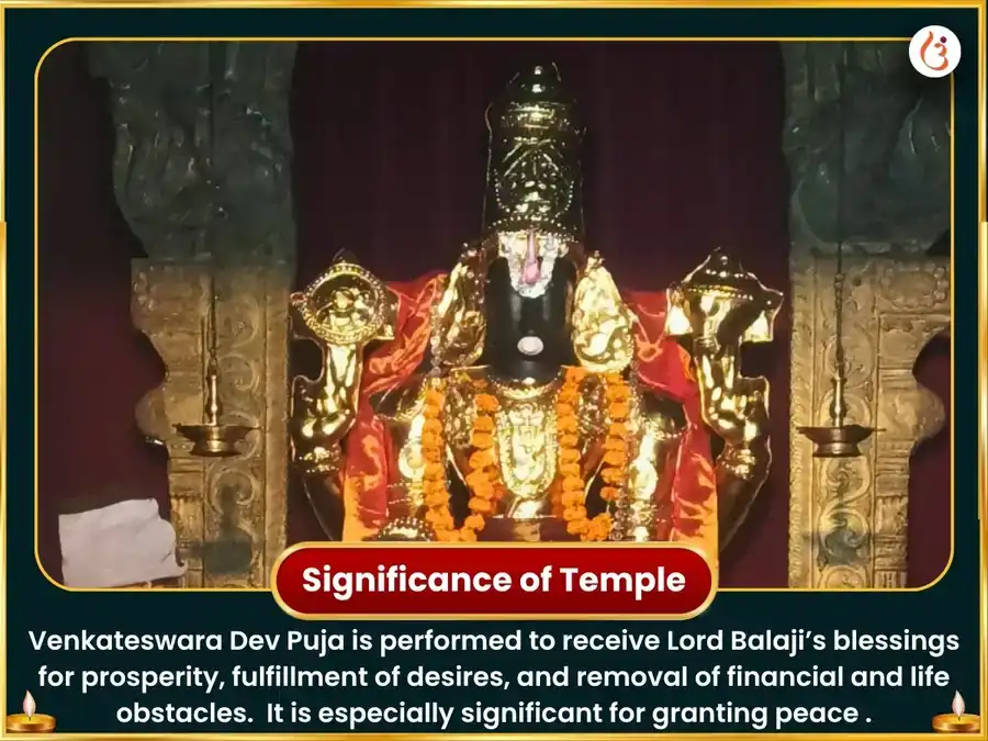 Purushottam Mash Janmashtami Vishesh Venkateshwar Balaji Ichchapurti Siddh Prayog Shasra Deepalankar Seva puja gallery 4