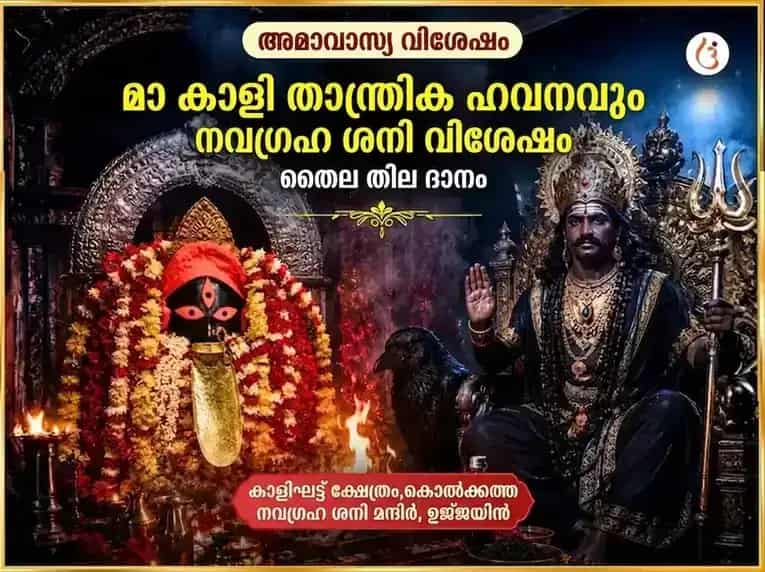 അമാവാസി വിശേഷ് മാ കാളി താന്ത്രിക് ഹവൻ & നവഗ്രഹ ശനി വിശേഷ് തേൽ തിൽ ദാൻ puja gallery 5