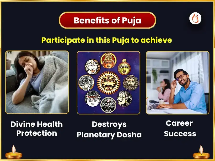 Father's Day Special 125000 Maha Mrityunjay Mantra Jaap & 108 Lota Arghya Daan Sahit Aditya Hridayam Stotra Path puja gallery 1