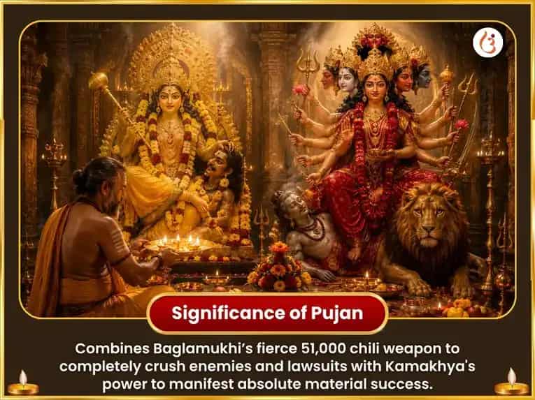 Ambubachi Vishesh 51000 Mirchi Maa Baglamukhi Shatru Nashak Maha Tantra Havan puja gallery 5
