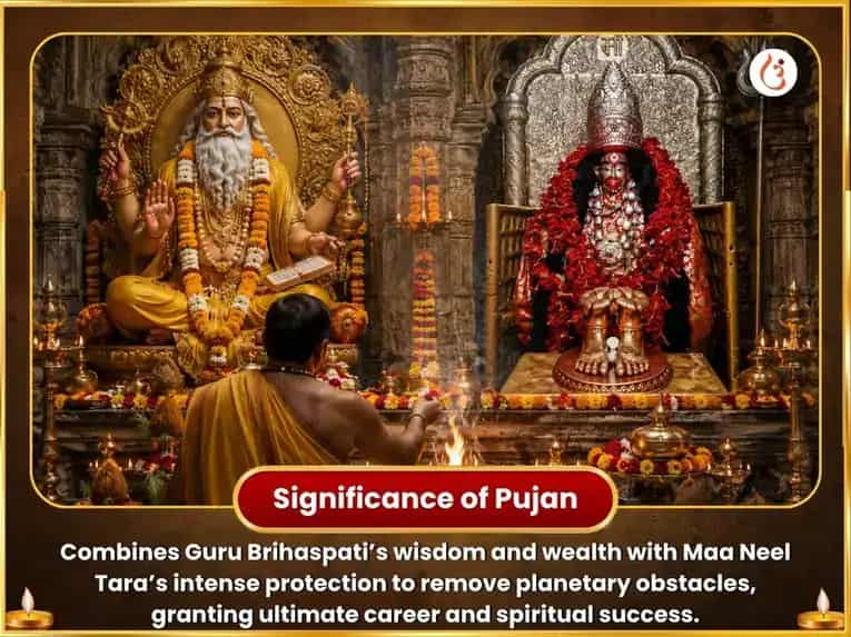 Masik Durgashtami Vishesh Guru Graha Shanti 11000 Mool Mantra Jaap & Neel Tara Maha Tantra Havan puja gallery 5