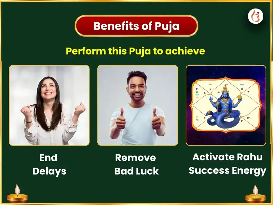 Adhik Somavati Amavasya Visesh 18000 Rahu Mool Mantra Jaap & Aparajita Pushpa Black Sesame Seed Offering puja gallery 1