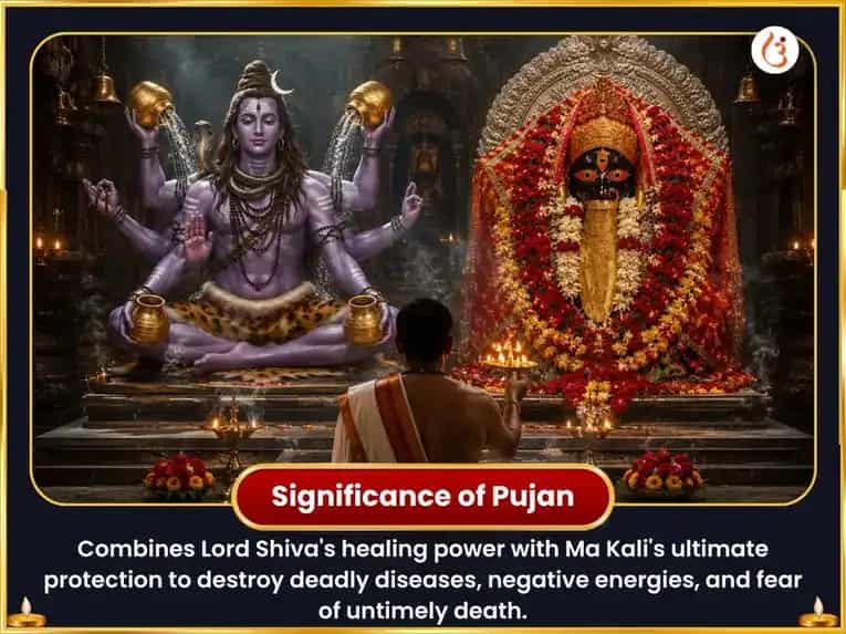 Shravan Somvar Special 125,000 Maha Mrityunjay Mantra Jaap & Kaal Ratri Kalighat Maha Tantra Yagya puja gallery 5