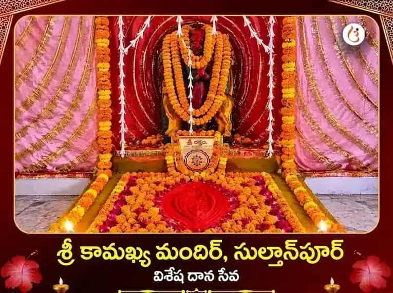 శ్రీ కామాఖ్య మందిర్ సుల్తాన్‌పూర్ విశేష్ దాన్ సేవ puja image 1