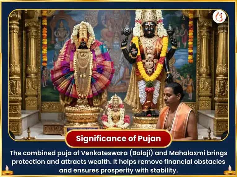 Bhadrapada Purnima Vishesh Balaji Venkateshwara & Ambabai Mahalaxmi Aishwarya Prapti Sarva Sukh Samriddhi Maha Anusthan puja gallery 4