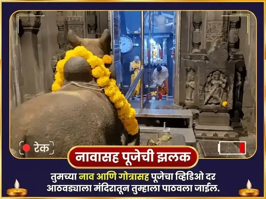 श्रावण सोमवार विशेष भीमाशंकर ज्योतिर्लिंग साप्ताहिक नाग त्रिशूल चढावा puja gallery 4