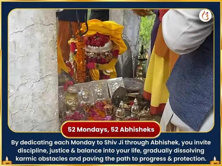 Somvar Vishesh Tungnath Mandir Weekly Dhatura Phool & Ganga Jal Arpan puja gallery 2