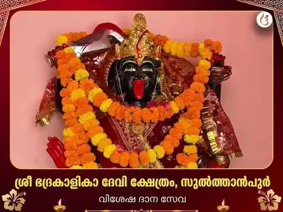 ഭദ്രകാളി മന്ദിർ വിശേഷ് ദാൻ സേവ puja image 1