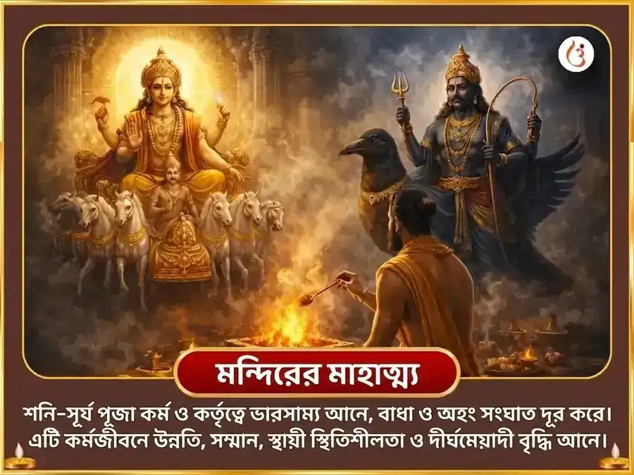 শনি সূর্য কর্ম শুদ্ধি সংযুক্ত গ্রহ শান্তি মহাপূজা puja gallery 5