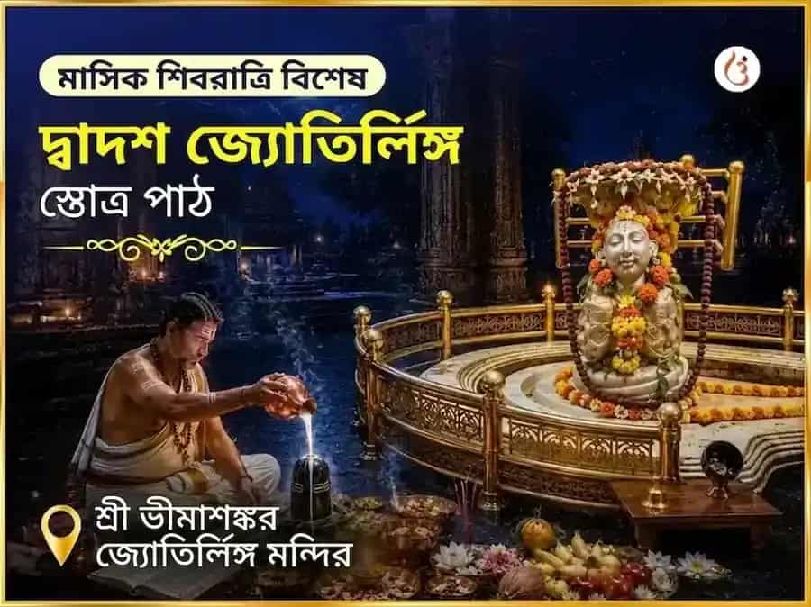 শিবরাত্রি বিশেষ দ্বাদশ জ্যোতির্লিঙ্গ স্তোত্রম পাঠ ভীমাশঙ্কর জ্যোতির্লিঙ্গ puja image 1