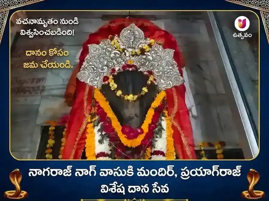 నాగవాసుకి మందిర్ ప్రయాగరాజ్ విశేష్ దాన్ సేవ puja image 1