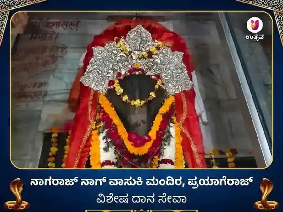 ನಾಗವಾಸುಕಿ ಮಂದಿರ ಪ್ರಯಾಗರಾಜ್ ವಿಶೇಷ ದಾನ ಸೇವಾ puja image 1