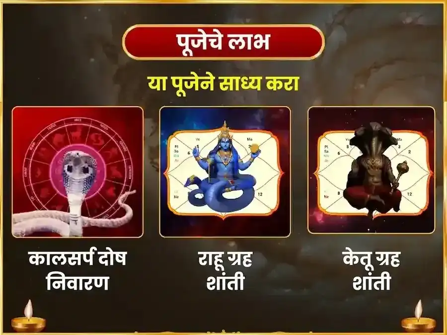 सोमवार राहू केतू दोष निवारण साप्ताहिक नागवासुकी दान सेवा puja gallery 1