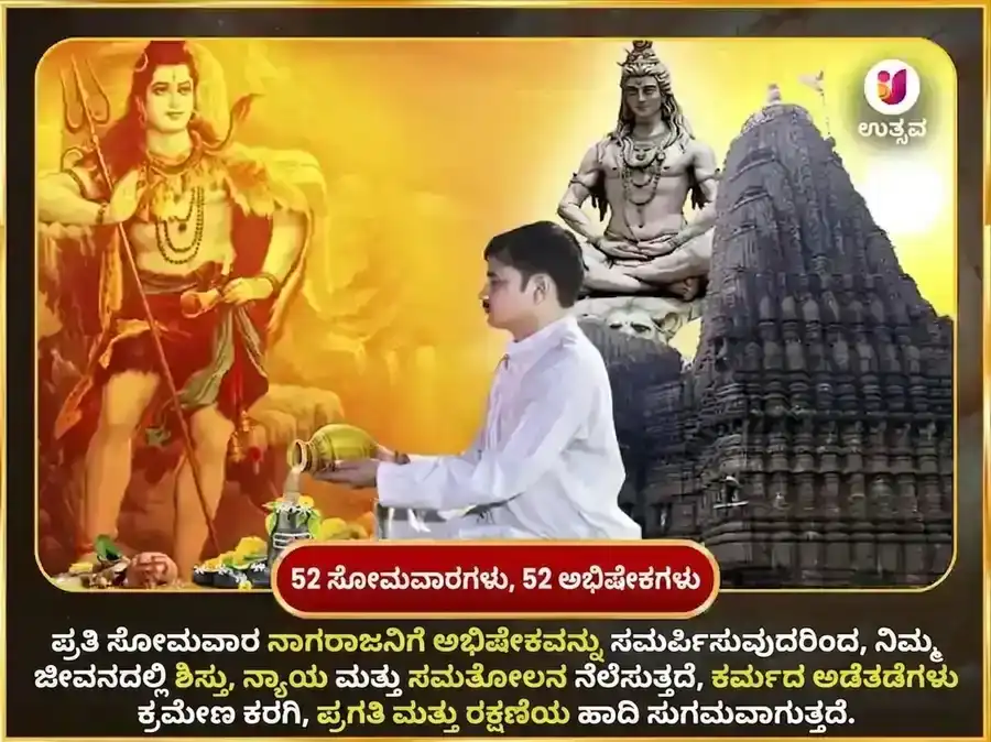 ಸೋಮವಾರ ರಾಹು ಕೇತು ದೋಷ ನಿವಾರಣ ವಾರದ ನಾಗವಾಸುಕಿ ದಾನ ಸೇವಾ puja gallery 2