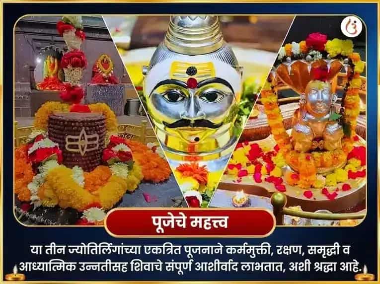 श्रावण सोमवार विशेष त्रि ज्योतिर्लिंग पंचामृत महारुद्राभिषेक पूजा puja gallery 4