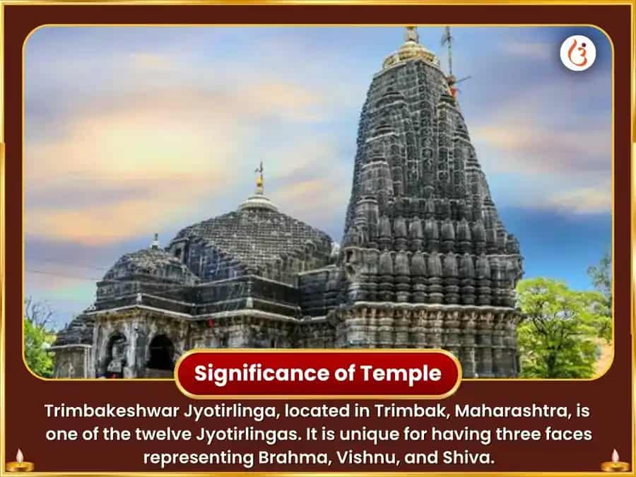 Shravan Somvar Visesh Trimbakeshwar Jyotirlinga Panchamrit Abhishek puja gallery 4