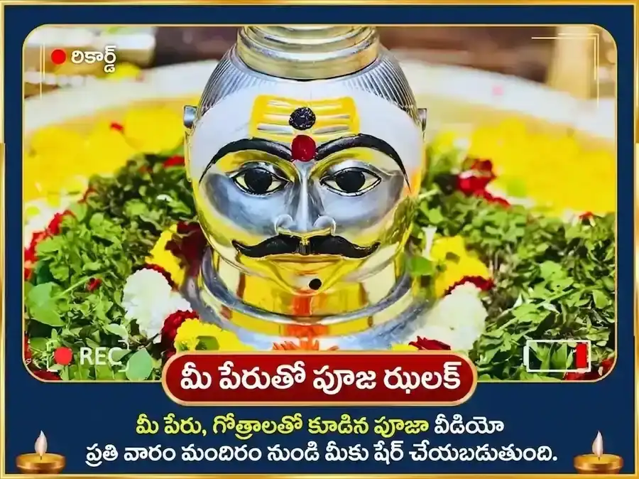 శ్రావణ సోమవార విశేష త్రయంబకేశ్వర జ్యోతిర్లింగ వారపు రుద్రాక్ష మాల చఢావా puja gallery 4