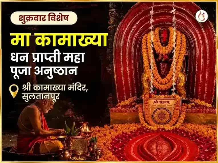 शुक्रवार विशेष माँ कामाख्या धन प्राप्ती महा पूजा puja image 1