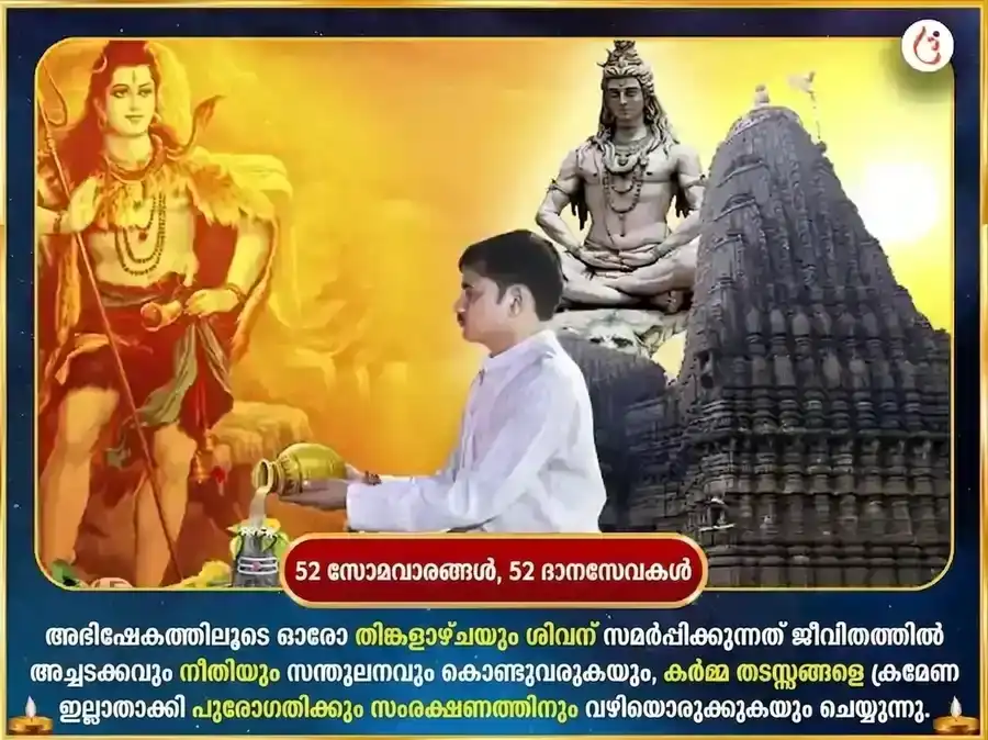 ശ്രാവണ സോമവാര വിശേഷ് മൃത്യുഞ്ജയ് മഹാദേവ് പ്രതിവാര പാഠ് & ദാൻ സേവ puja gallery 2