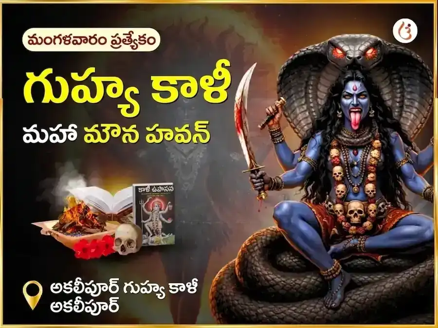 అకాలిపూర్ గుహ్య కాళి రహస్య మహా మౌన హవనం puja image 1