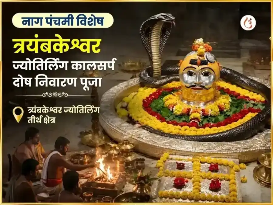 नाग पंचमी विशेष त्र्यंबकेश्वर ज्योतिर्लिंग कालसर्प दोष निवारण पूजा puja image 1