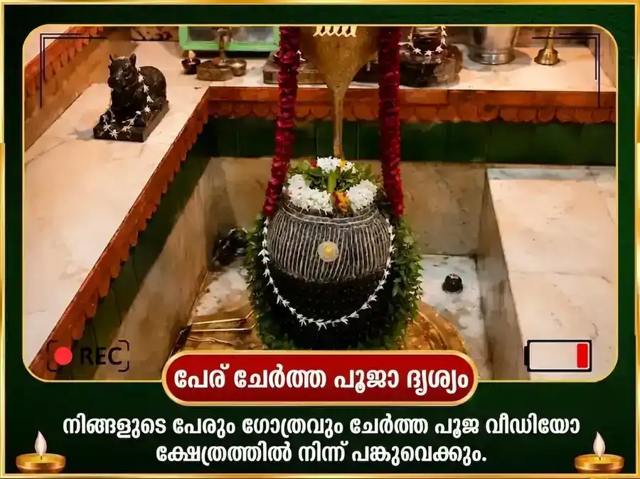നാഗപഞ്ചമി വിശേഷ് നാഗേശ്വർ ജ്യോതിർലിംഗ ദുഗ്ദ്ധ-രംഭാ അഭിഷേകും നവനാഗ സ്തോത്ര പാഠവും puja gallery 2