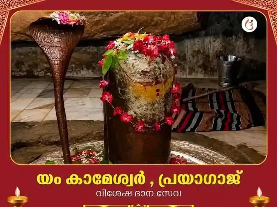 യം കാമേശ്വർ മഹാദേവ് വിശേഷ് ദാൻ സേവ puja image 1