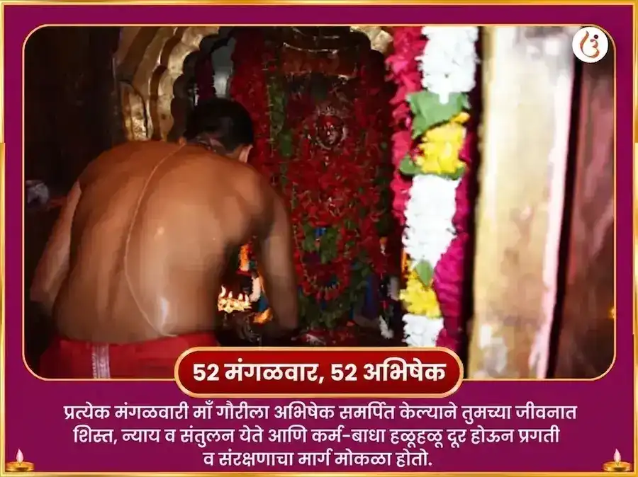 मंगळा गौरी व्रत मंगळवार विशेष माँ मंगळा गौरी साप्ताहिक शृंगार थाळी अर्पण puja gallery 2